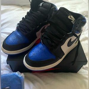 Worn Jordan ones size 5y fits womens 6.5-7.5